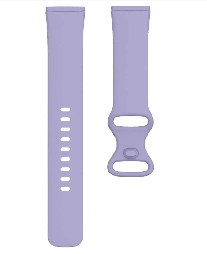 Fitbit Versa 4 Silikonarmband (Lavendel)