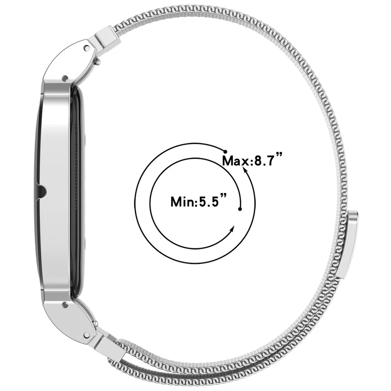 Fitbit Air Milanese Armband (Silber)