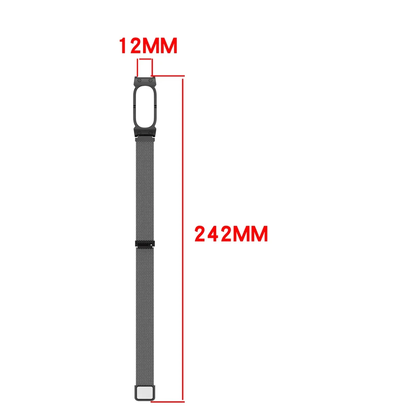 Fitbit Air Milanese Armband (Silber)