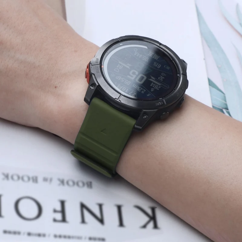 Bequemes Garmin Smartwatch Silikon Universel Armband