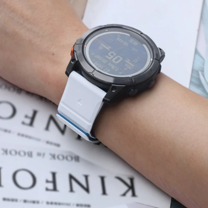 Unglaublich süßes Garmin Smartwatch Silikon Universel Armband