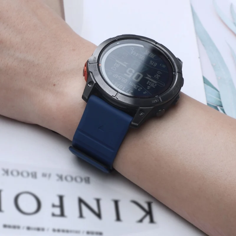 Unglaublich süßes Garmin Smartwatch Silikon Universel Armband