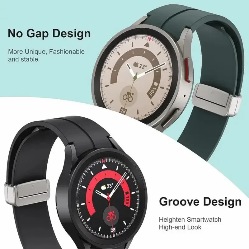 Zeitloses Samsung Smartwatch Silikon Universel Armband