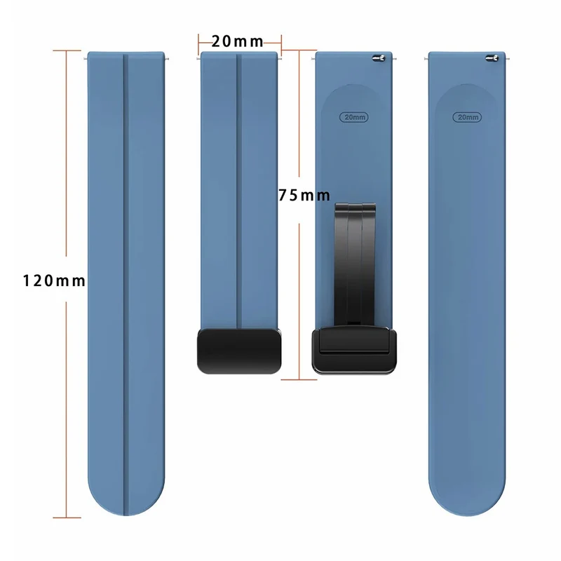Zeitloses Samsung Smartwatch Silikon Universel Armband