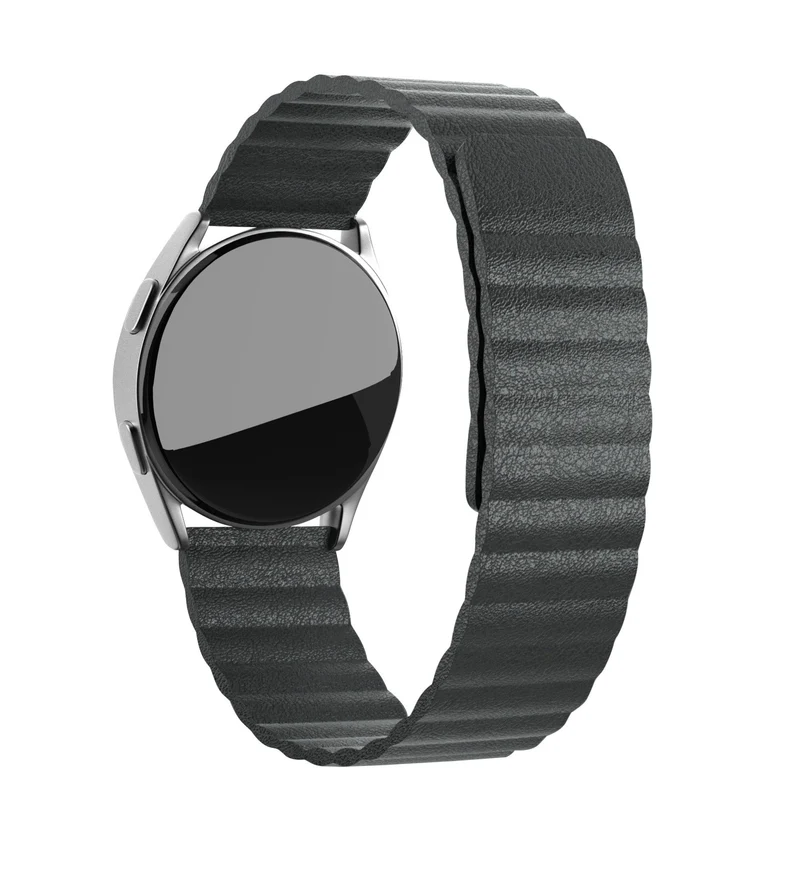 Suunto Core 2 Leder Loop Armband (Schwarz)