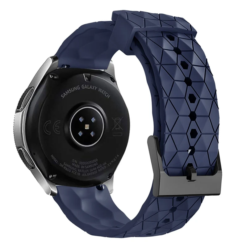 Suunto Core 2 'Hexagon' Silikonarmband (Dunkelblau)