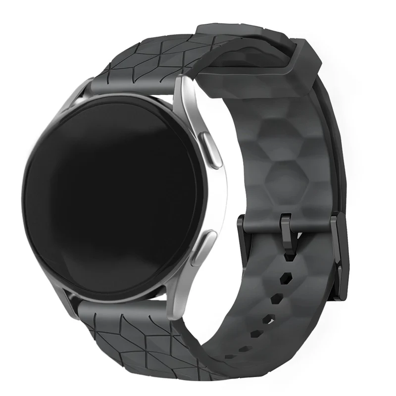Suunto Core 2 'Hexagon' Silikonarmband (Schwarz)