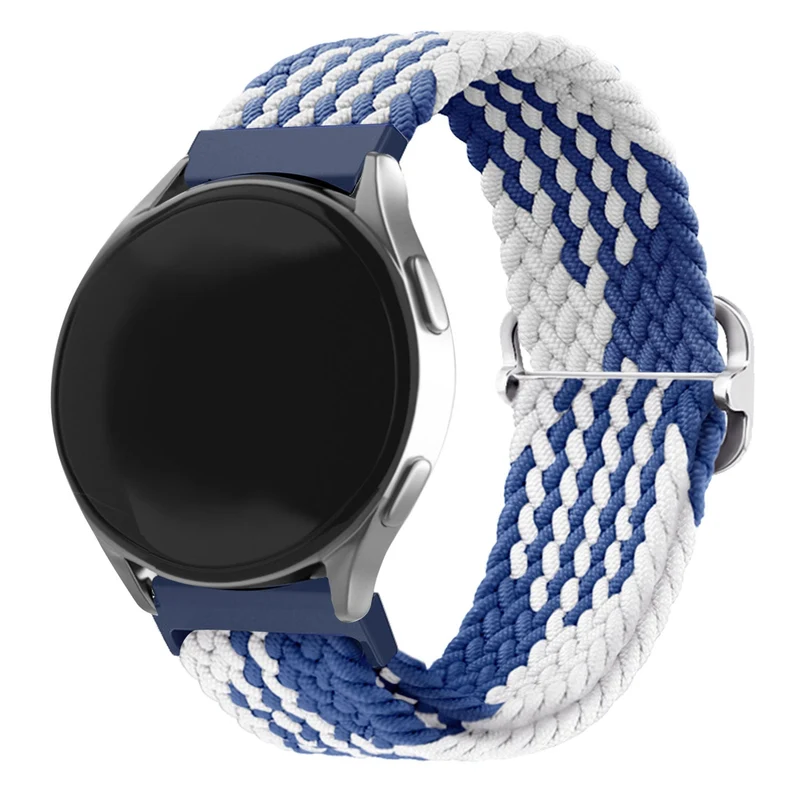 Suunto Core 2 Verstellbar-Geflochtenes Armband (Blau/Weiß)