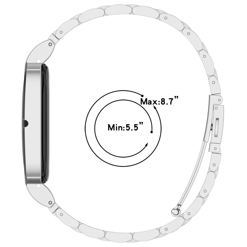 Fitbit Air Stahlarmband (Silber)