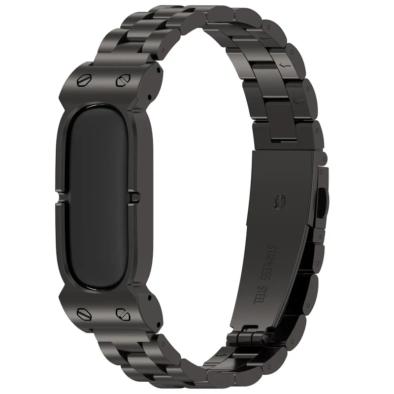 Fitbit Air Stahlarmband (Schwarz)