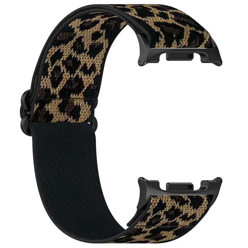 Samsung Galaxy Watch 8 - 44mm Elastisches Armband (Leopard)