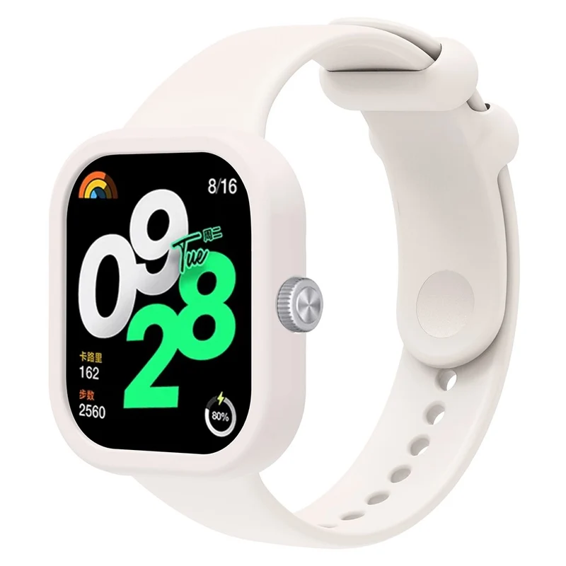 Auffallend reizvolles Xiaomi Redmi Watch 4 Silikonarmband