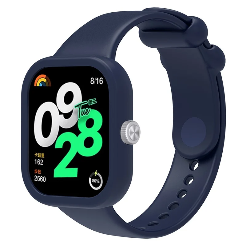 Auffallend reizvolles Xiaomi Redmi Watch 4 Silikonarmband