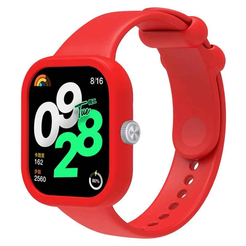 Auffallend reizvolles Xiaomi Redmi Watch 4 Silikonarmband
