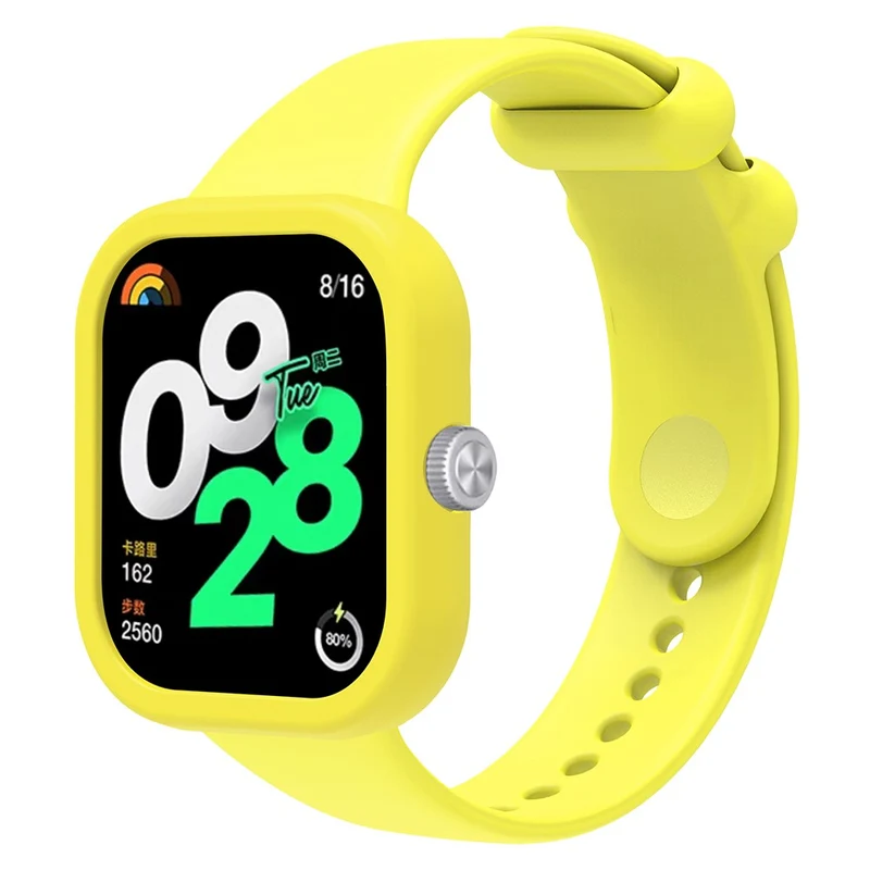 Auffallend reizvolles Xiaomi Redmi Watch 4 Silikonarmband