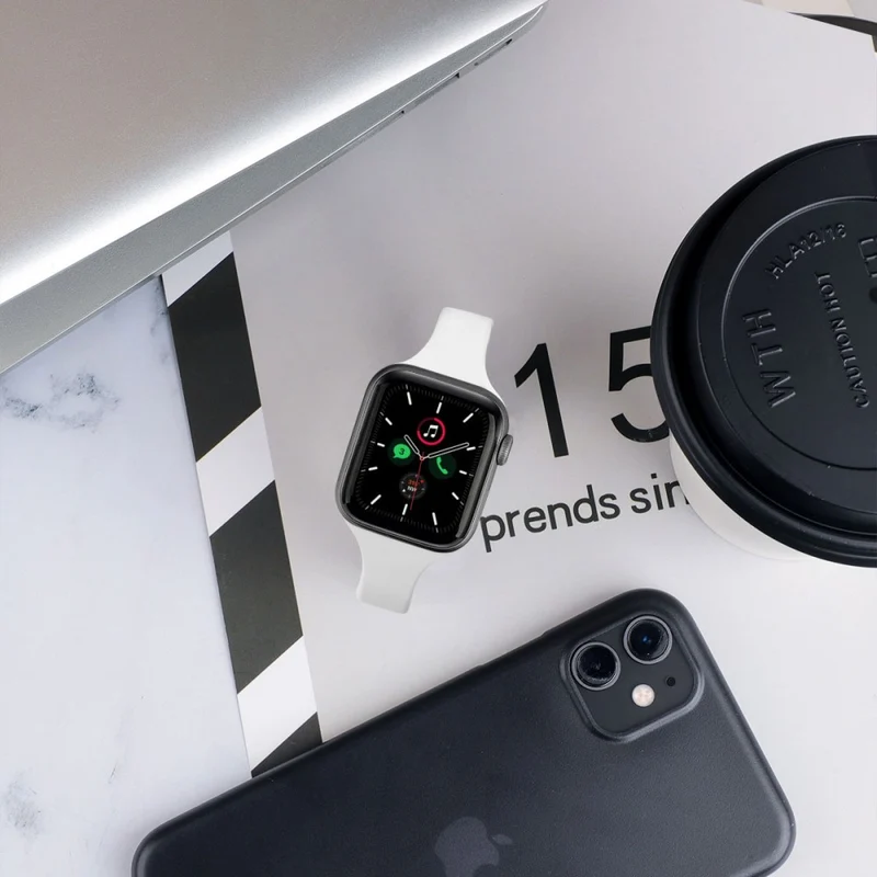 Absolut süßes Apple Smartwatch Silikon Universel Armband