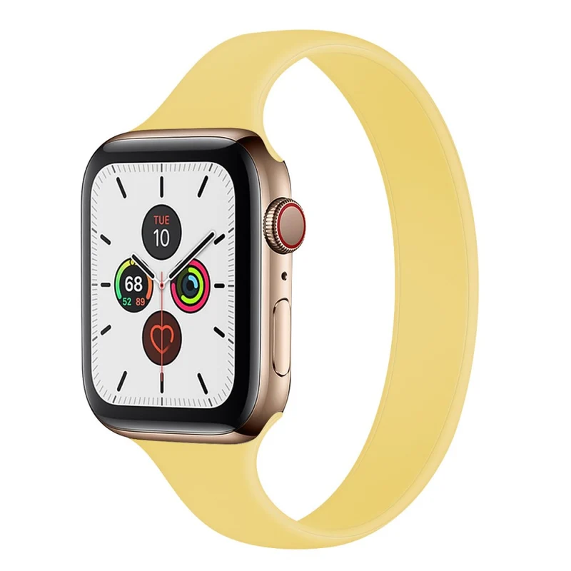 Absolut süßes Apple Smartwatch Silikon Universel Armband