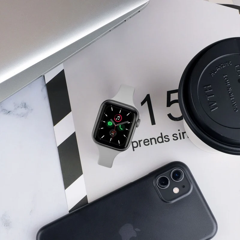 Absolut süßes Apple Smartwatch Silikon Universel Armband