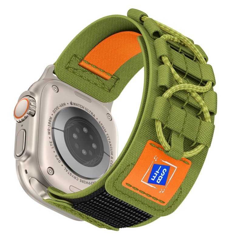 Sehr robustes Apple Smartwatch Nylon Universel Armband