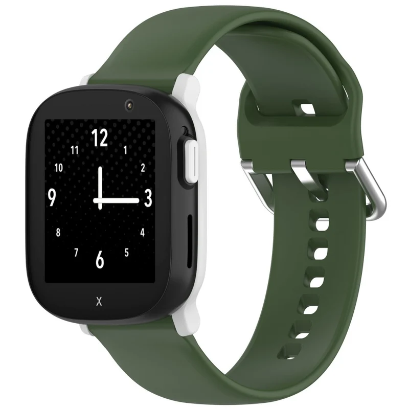 Xplora X6 Play Silicone Sport Bands 20mm Replacement Watch Strap - Official Green