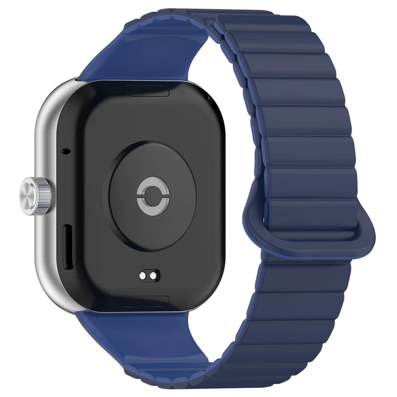 Xiaomi Redmi Watch 4 / Smart Band 8 Pro Watch Band Dual Color Silicone Magnetic Wrist Strap - Starlight+Orange