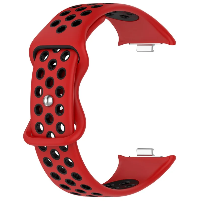 KALEBOL KLB-SSGJ-002 Xiaomi Smart Band 8 Pro / Redmi Watch 4 Silicone Strap Dual Color - Army Green+Black