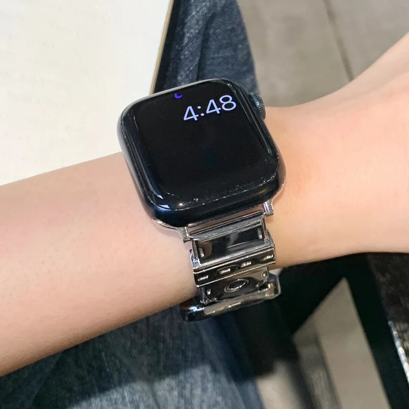 Mega strapazierfähiges Apple Smartwatch Metall-Universalarmband