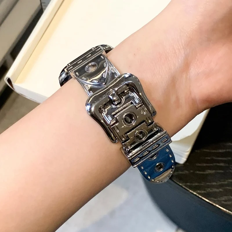 Mega strapazierfähiges Apple Smartwatch Metall-Universalarmband