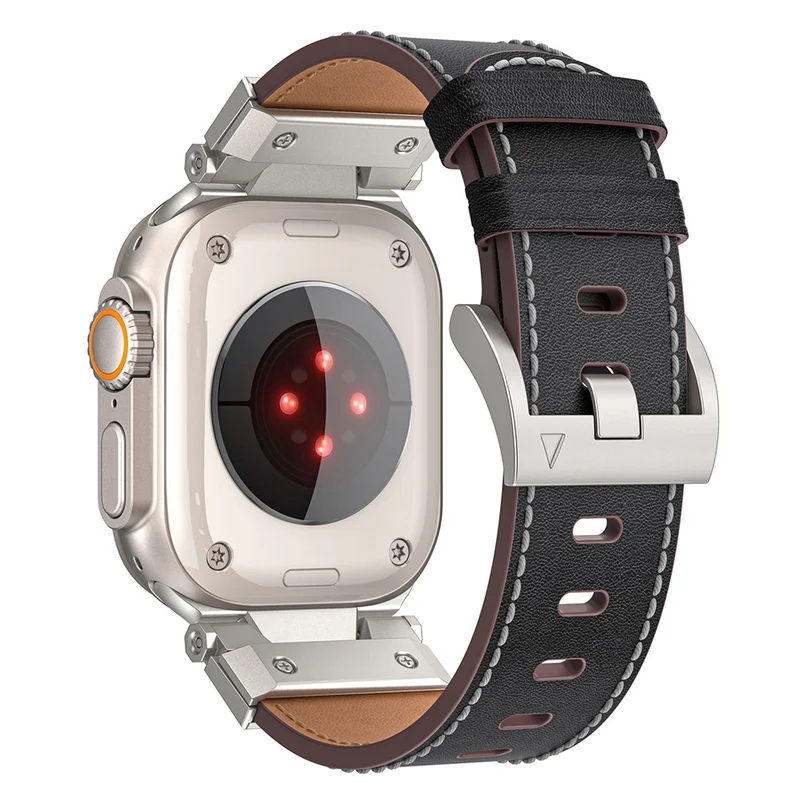 Bequemes Apple Smartwatch Pu Leder Universel Armband