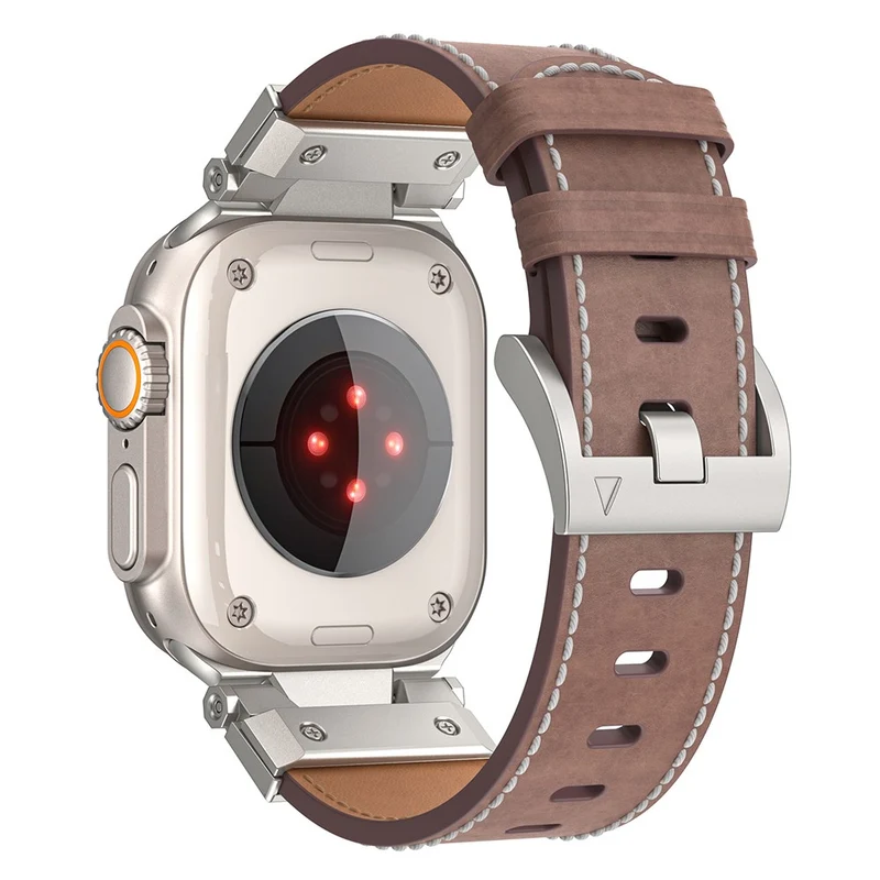 Bequemes Apple Smartwatch Pu Leder Universel Armband
