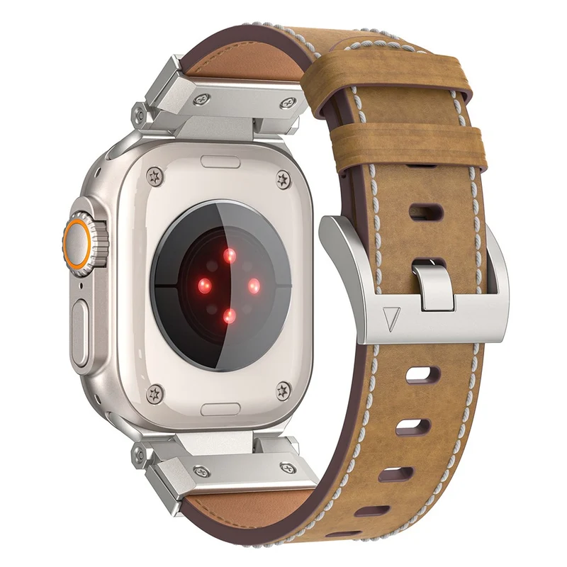 Bequemes Apple Smartwatch Pu Leder Universel Armband