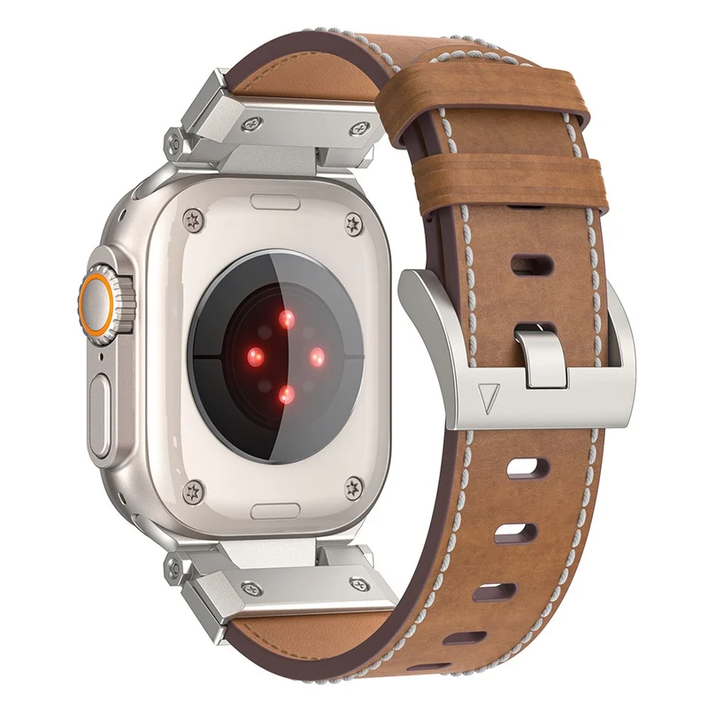 Bequemes Apple Smartwatch Pu Leder Universel Armband