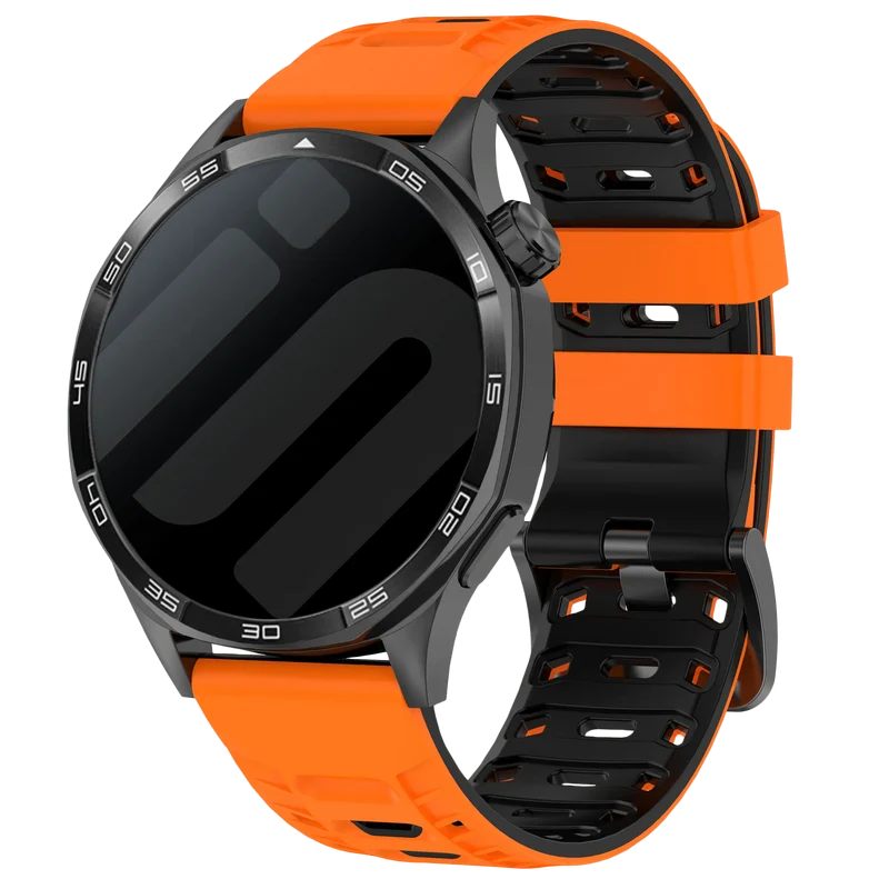 Oppo Watch X3 Mecha Sportarmband (Orange/Schwarz)