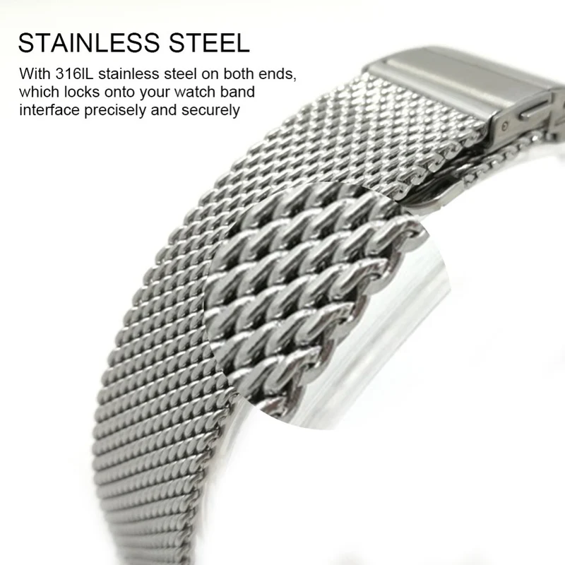 Xiaomi Redmi Watch 4 / Smart Band 8 Pro Replacement Wrist Strap Metal Milanese Mesh Watch Band