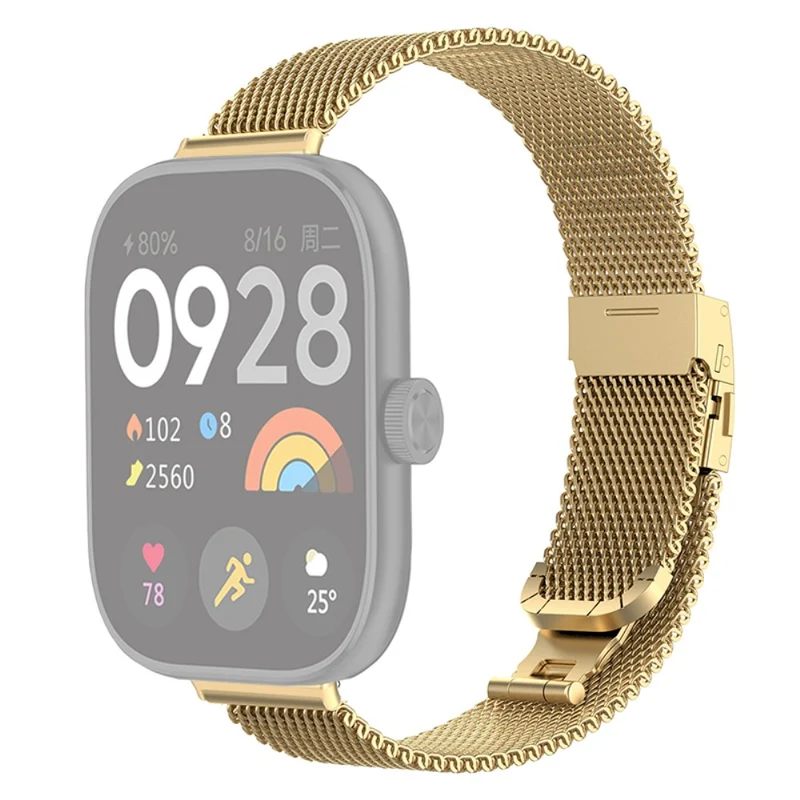 Xiaomi Redmi Watch 4 / Smart Band 8 Pro Replacement Wrist Strap Metal Milanese Mesh Watch Band