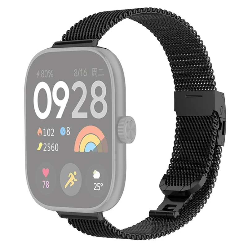 Xiaomi Redmi Watch 4 / Smart Band 8 Pro Replacement Wrist Strap Metal Milanese Mesh Watch Band