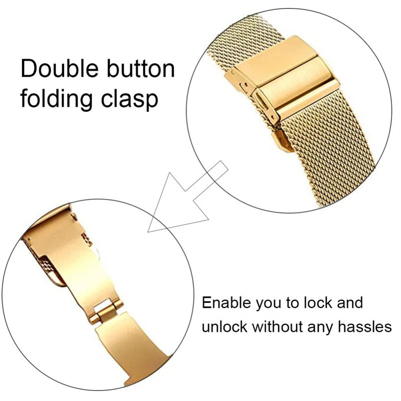 Xiaomi Redmi Watch 4 / Smart Band 8 Pro Replacement Wrist Strap Metal Milanese Mesh Watch Band
