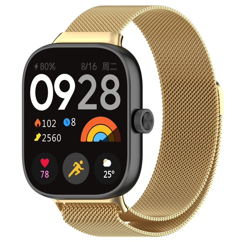 Xiaomi Redmi Watch 4 / Smart Band 8 Pro Stainless Steel Milanese Wrist Strap