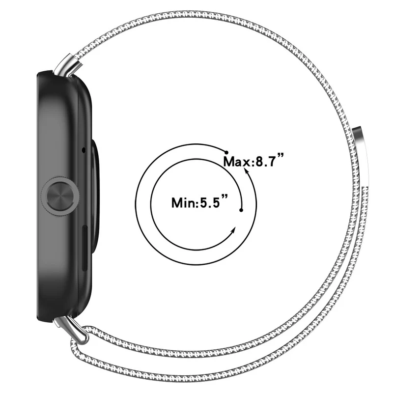 Xiaomi Redmi Watch 4 Dual Layer Braided Neck Strap Lanyard Beads Decor Necklace