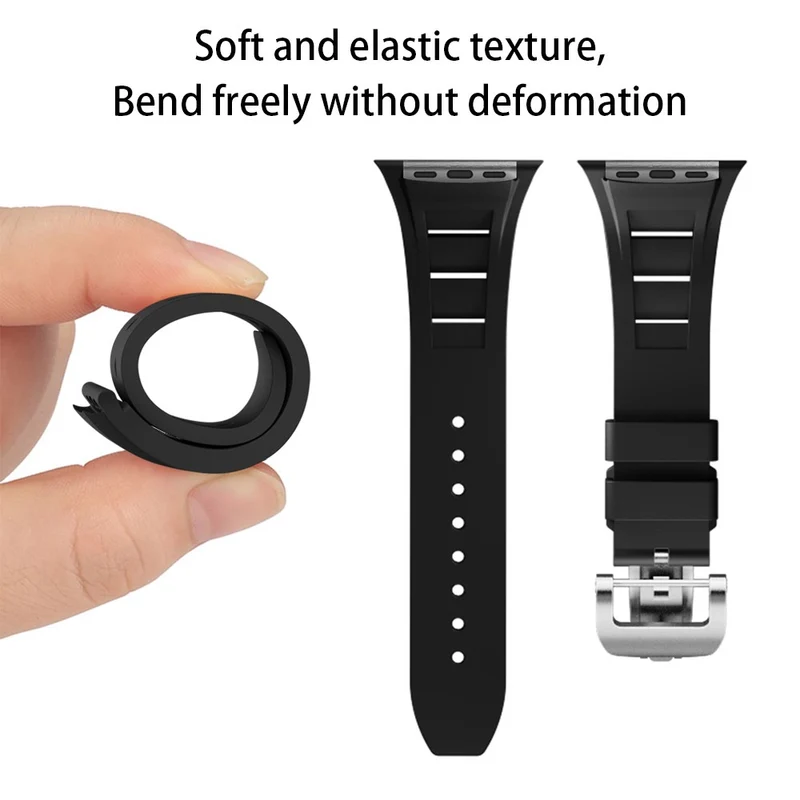 Super elegantes Apple Smartwatch Silikon Universel Armband