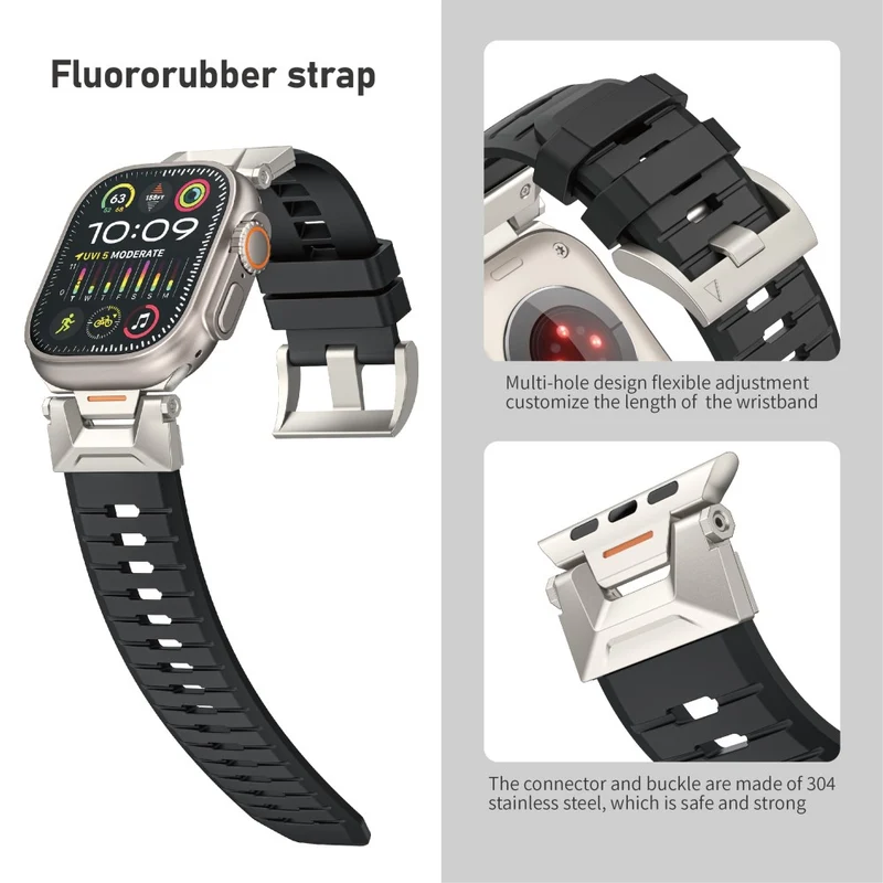 Mega Modisches Apple Smartwatch Silikon Universel Armband