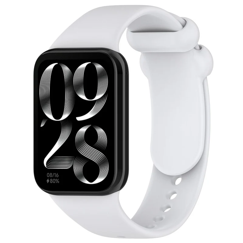Xiaomi Smart Band 8 Pro Watch Band Adjustable Silicone Strap Replacement - Starlight