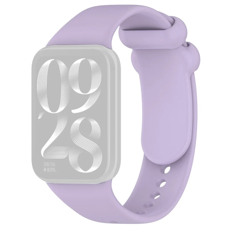 Xiaomi Smart Band 8 Pro Watch Band Adjustable Silicone Strap Replacement - Starlight