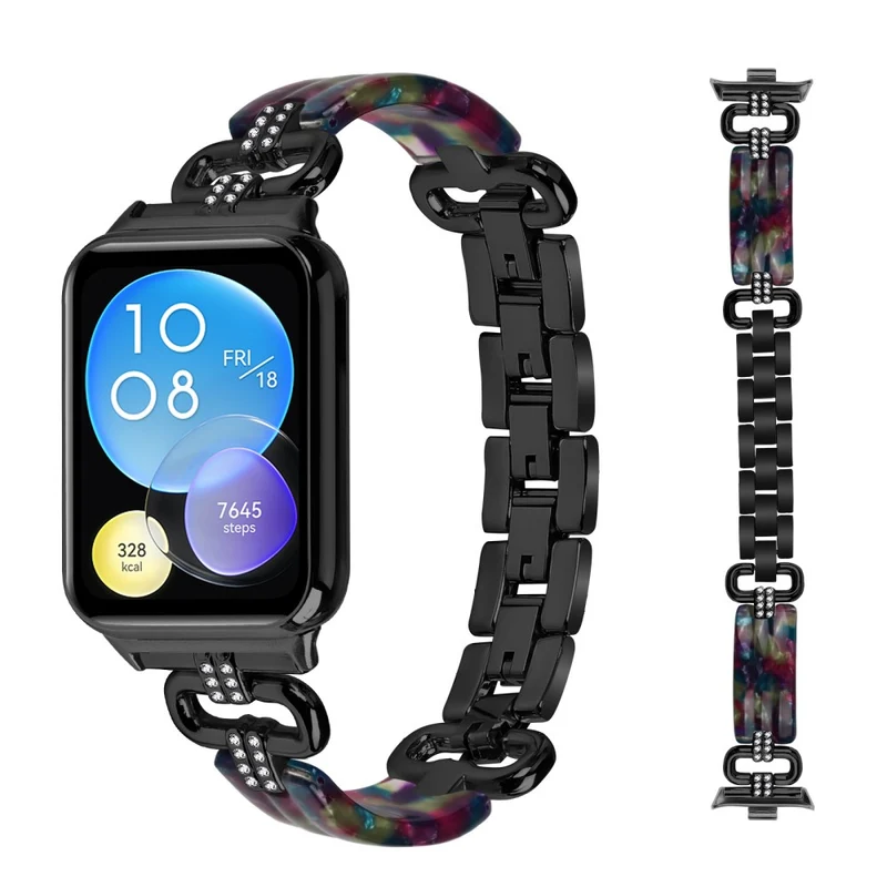 Xiaomi Smart Band 8 Pro Resin and Rhinestone Wrist Strap Replacement