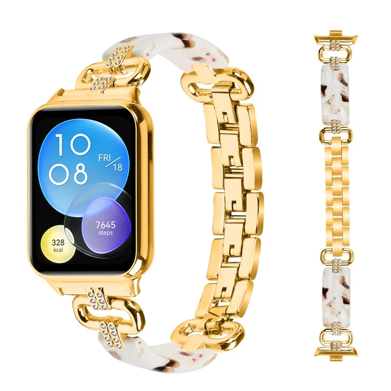 Xiaomi Smart Band 8 Pro Resin and Rhinestone Wrist Strap Replacement