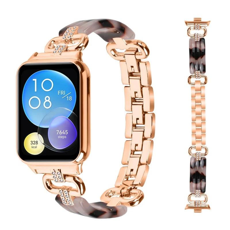 Xiaomi Smart Band 8 Pro Resin and Rhinestone Wrist Strap Replacement