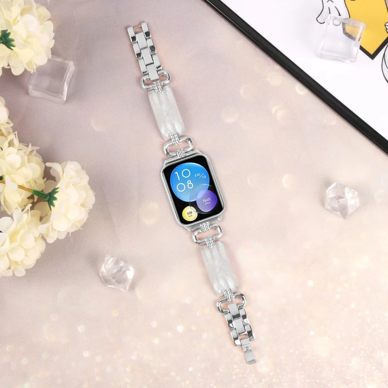 Xiaomi Smart Band 8 Pro Resin and Rhinestone Wrist Strap Replacement