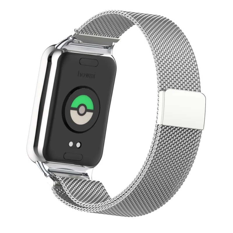 Xiaomi Smart Band 8 Pro Magnetic Band Stainless Steel Milanese Watch Strap with Connector