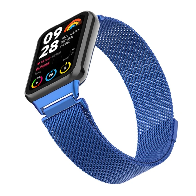 Xiaomi Smart Band 8 Pro Magnetic Band Stainless Steel Milanese Watch Strap with Connector