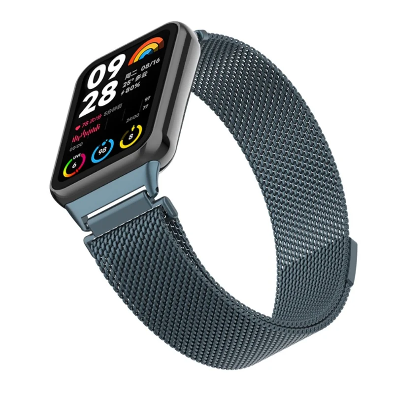 Xiaomi Smart Band 8 Pro Magnetic Band Stainless Steel Milanese Watch Strap with Connector